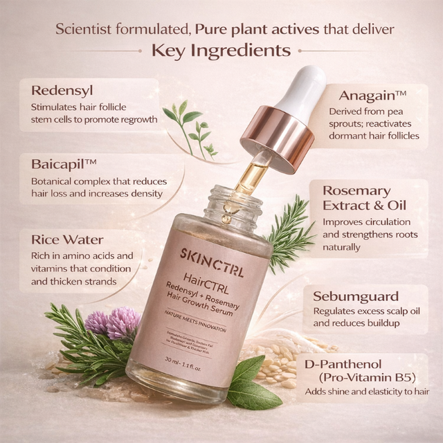 HairCTRL Redensyl + Rosemary Hair Growth Serum