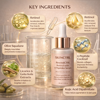 RewindCTRL Retinol + 6 Peptides Face Serum