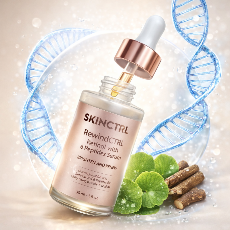 RewindCTRL Retinol + 6 Peptides Face Serum